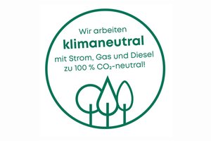 AVERMANN Laser- und Kant-Zentrum GmbH - Wir arbeiten klimaneutral mit Strom, Gas und Diesel zu 100 % CO2-neutral.